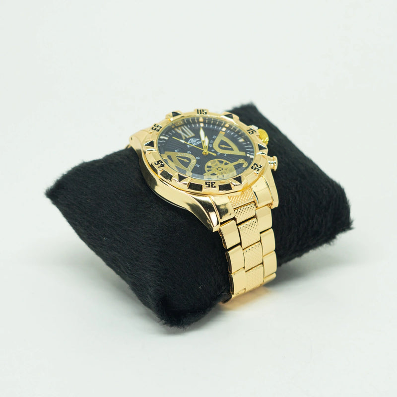 Relógio Masculino Dourado