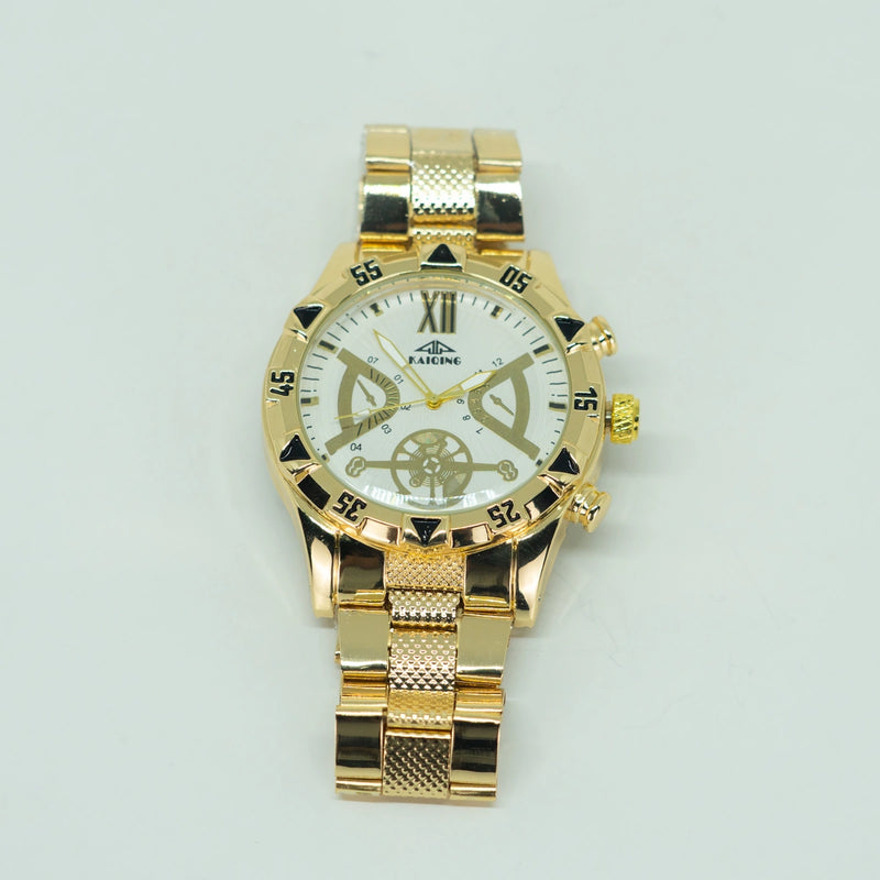 Relógio Masculino Dourado