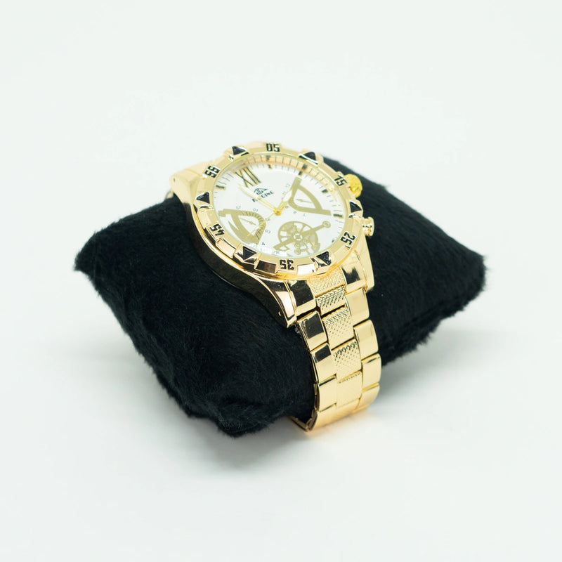 Relógio Masculino Dourado